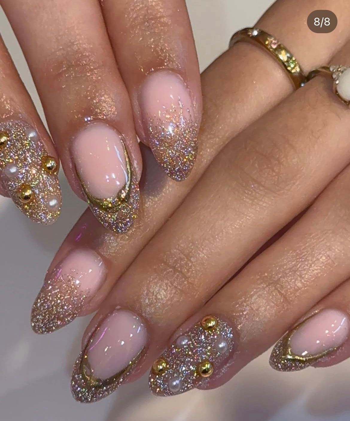 Reflectie Gelpolish HEMA en TPO vrij - Gold Disco