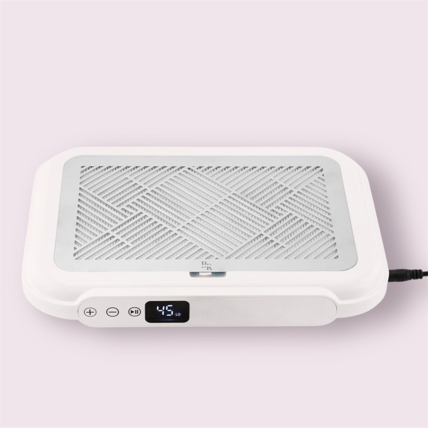 Professionele nagel afzuiger met dubbele motor - Wit