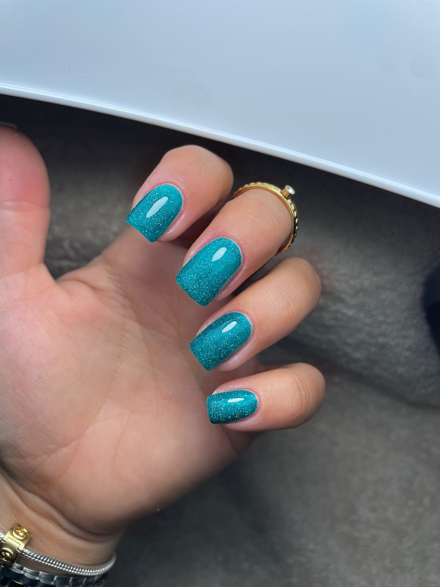 Gelpolish - Reflectie groen