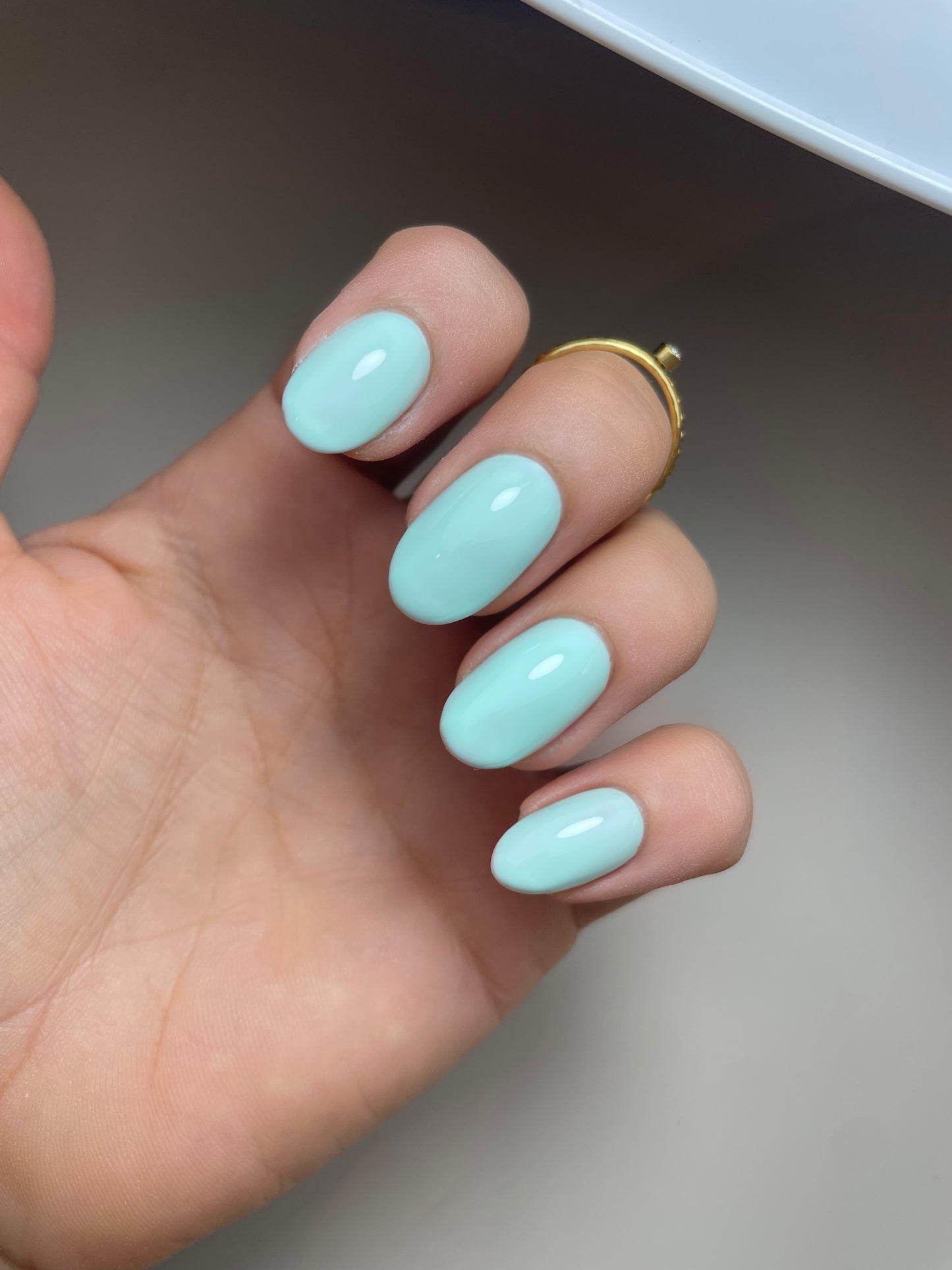 Gelpolish HEMA en TPO vrij - Minty Glow