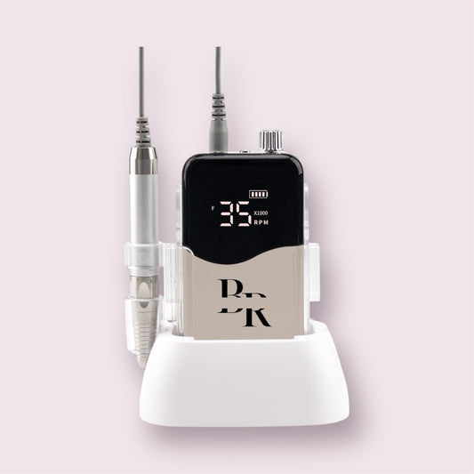 Draadloze Hybrid Brushless Nail Drill - Goud