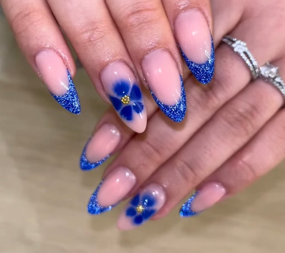 Reflectie Gelpolish HEMA en TPO vrij - Blue Disco