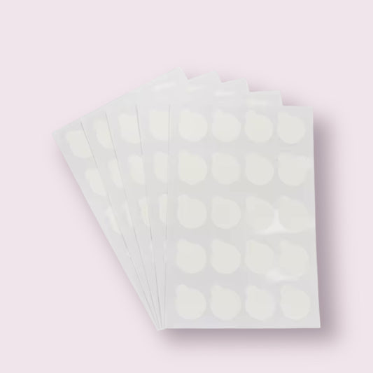 Lijm stickers 100stuks