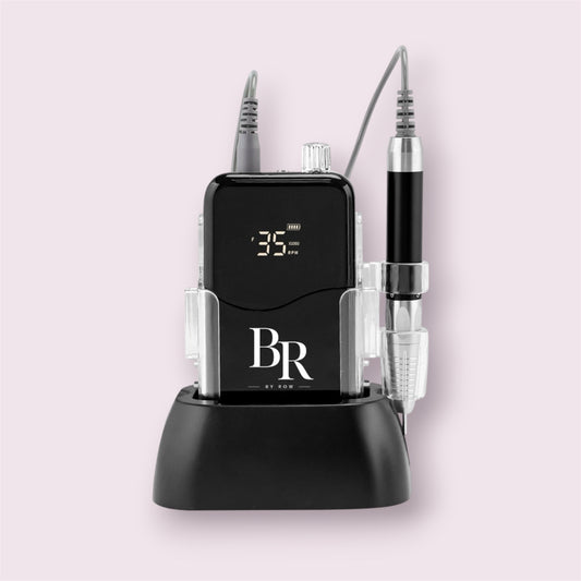 Draadloze Hybrid Brushless Nail Drill - Zwart