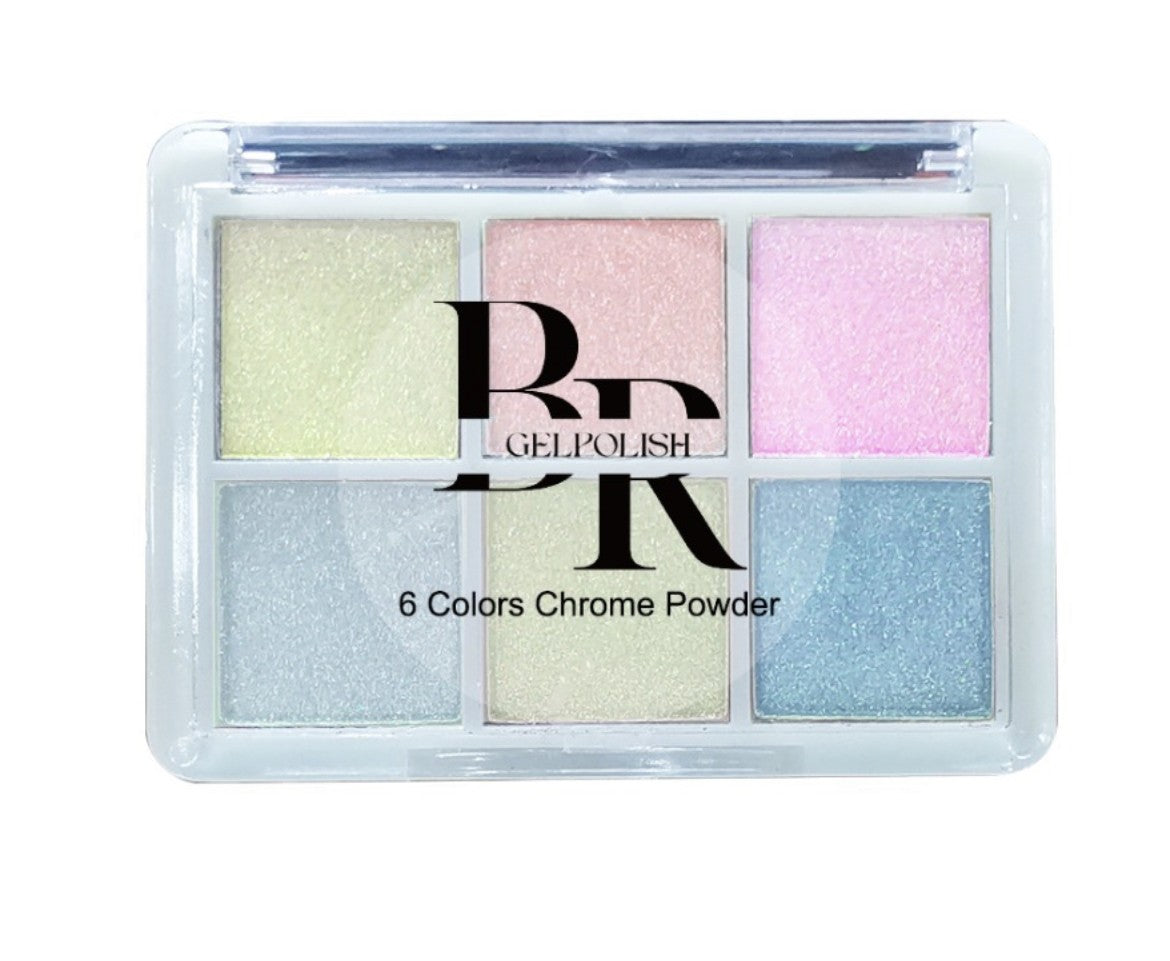 Chrome powder palet